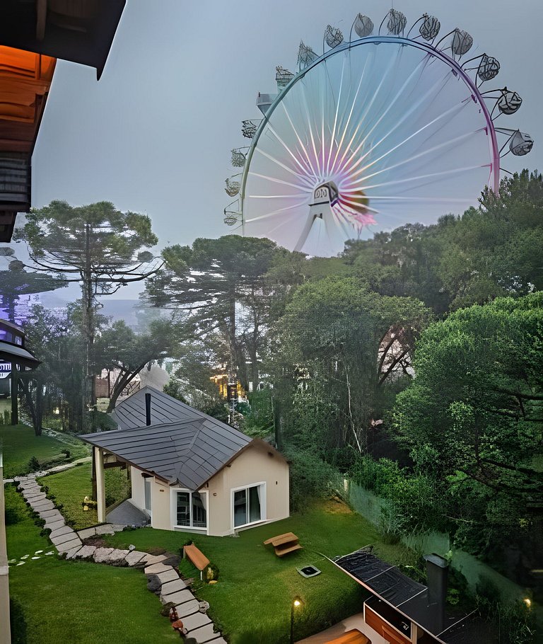 Linda vista para Roda Gigante | By @stayo.gramado