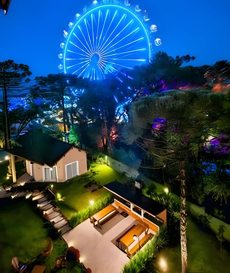 Linda vista para Roda Gigante | By @stayo.gramado