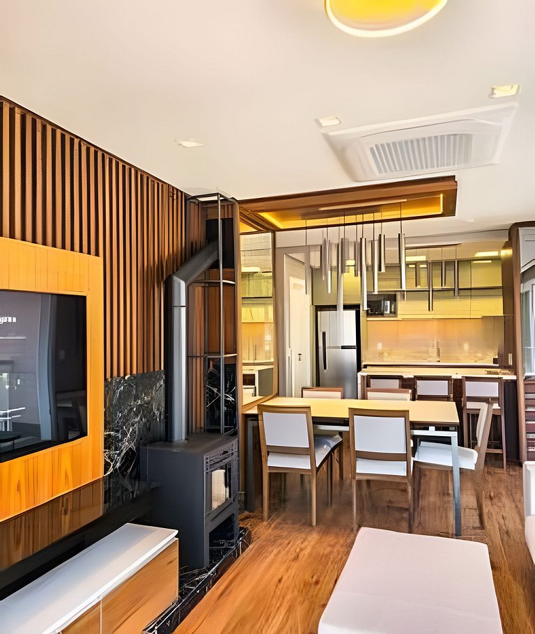 Vêneto com vista para natureza | By @stayo.gramado