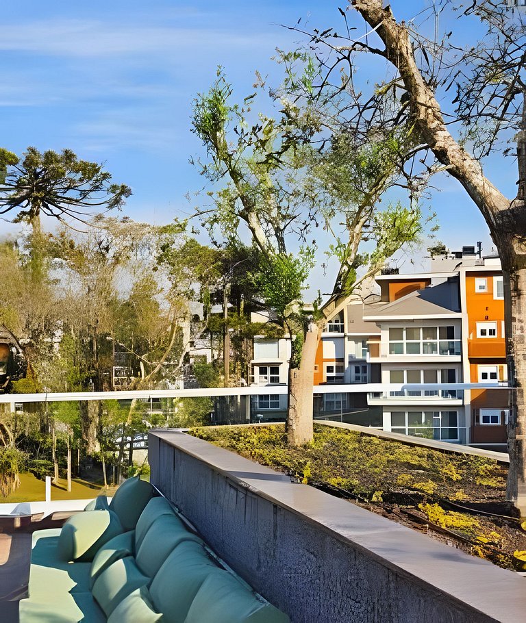 Vêneto com vista para natureza | By @stayo.gramado