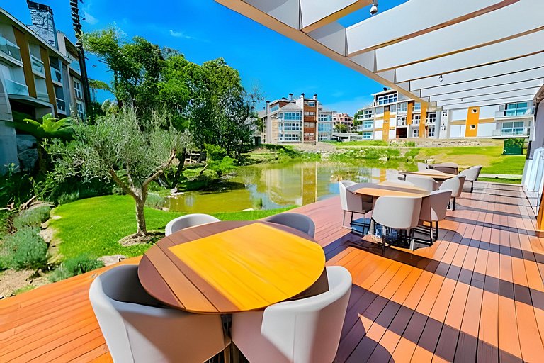 Vêneto com vista para natureza | By @stayo.gramado