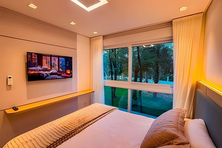 Vêneto com vista para natureza | By @stayo.gramado