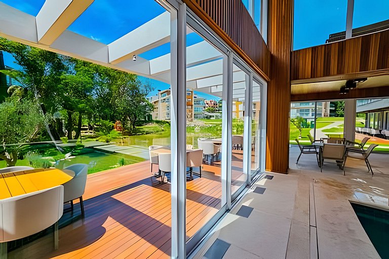 Vêneto com vista para natureza | By @stayo.gramado