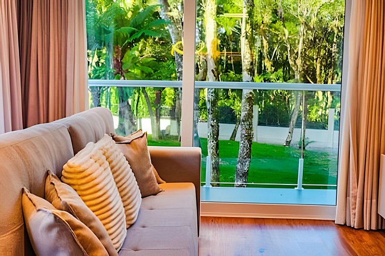 Vêneto com vista para natureza | By @stayo.gramado