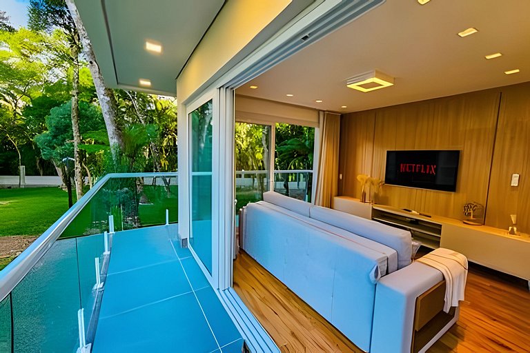 Vêneto com vista para natureza | By @stayo.gramado